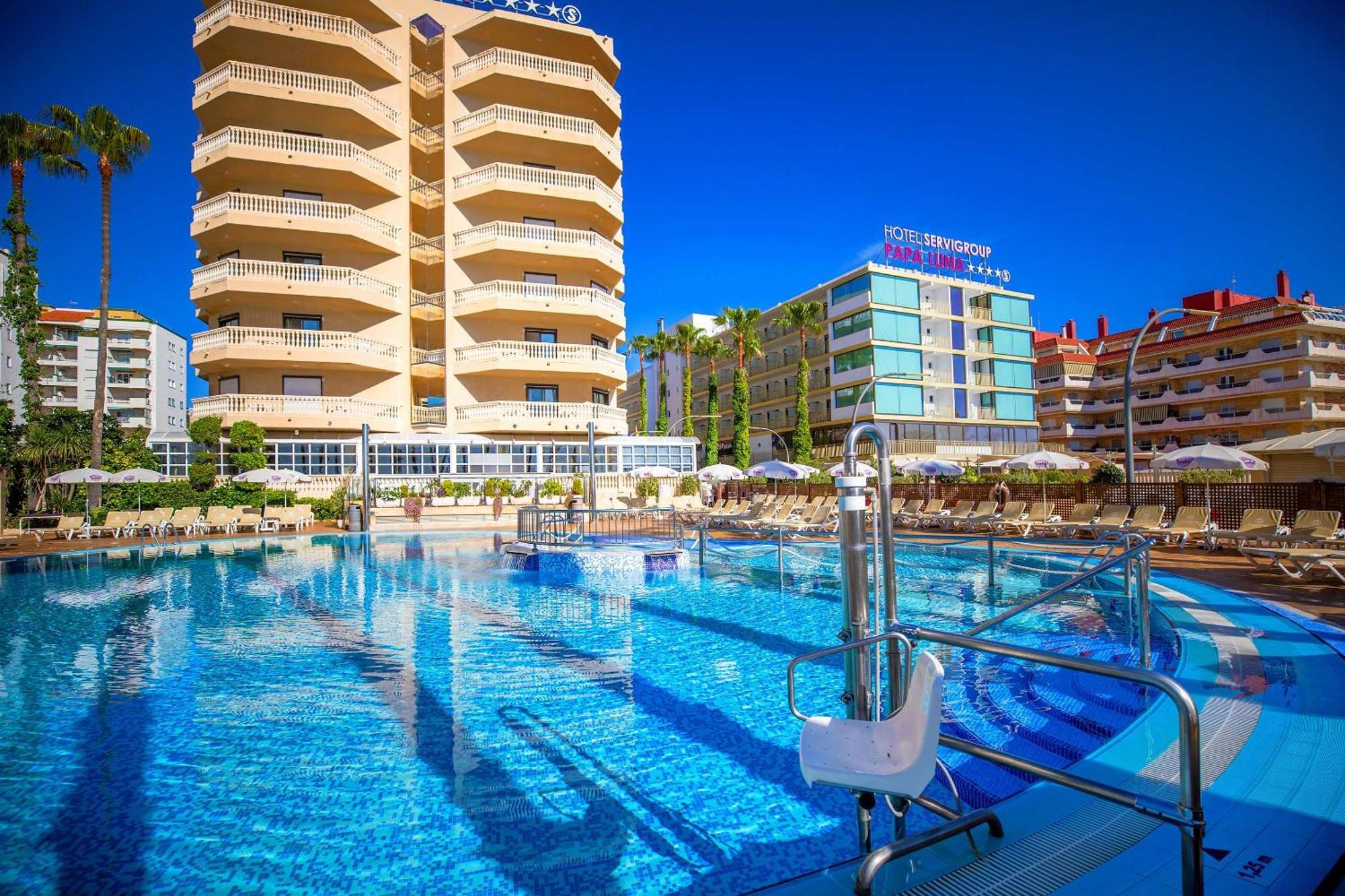 Hotel Servigroup Papa Luna Peñíscola Eksteriør bilde