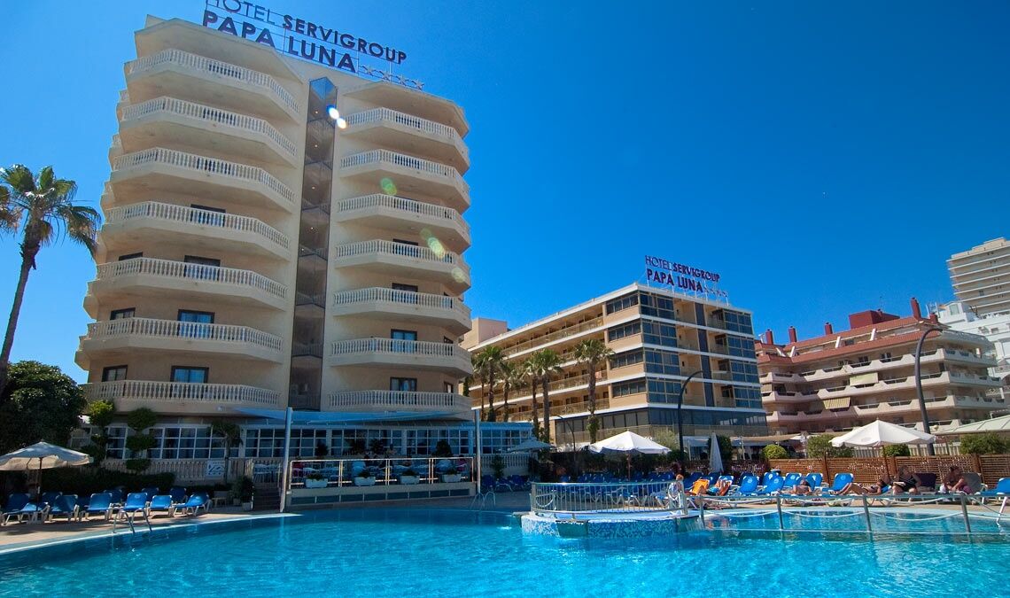 Hotel Servigroup Papa Luna Peñíscola Eksteriør bilde